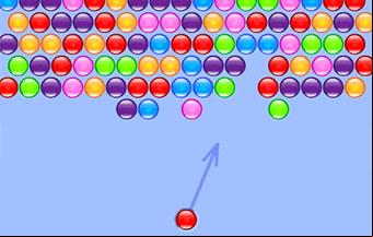 Jeu de Bubble Hit